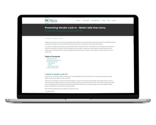 Vendor & Supplier Assessment and Selection - Due Diligence & Assessments