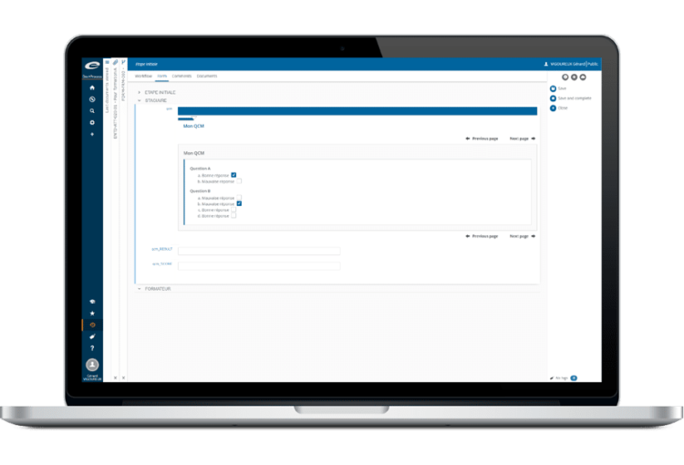 Electronic Learning Management System