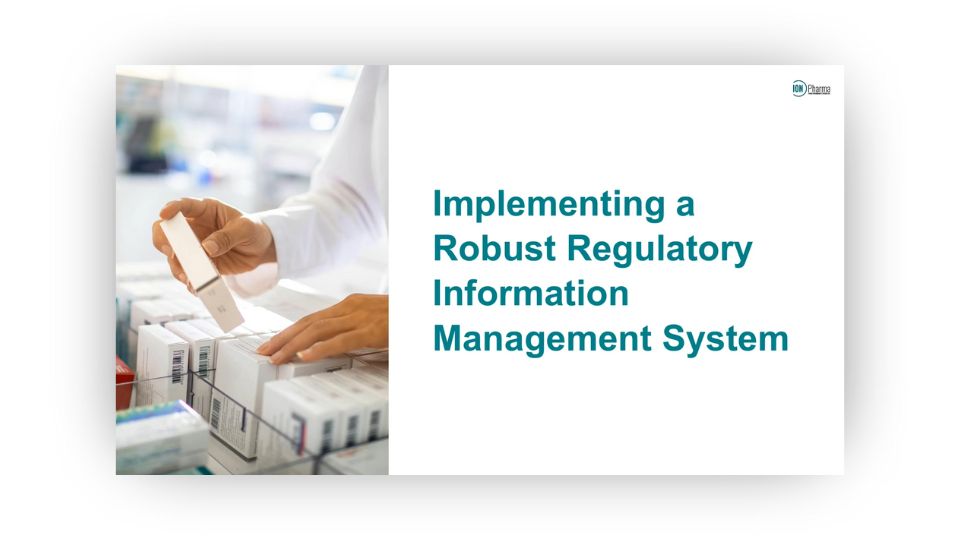 RIMS Implementation Roadmap - Implementing a Robust Regulatory Information Management System